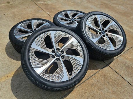 24" Lincoln Navigator BLACK LABEL OEM rims wheels Ford 2024 2025 2026 NEW Texas Truck Tire