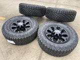 18" Ford F-250 F-350 TREMOR OEM rims wheels 10097 tires GOODYEAR 35" Texas Truck Tire