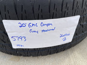 20" Chevy Colorado Blazer GMC Canyon Acadia XT6 XT5 OEM 5793 wheels rims tires Texas Truck Tire