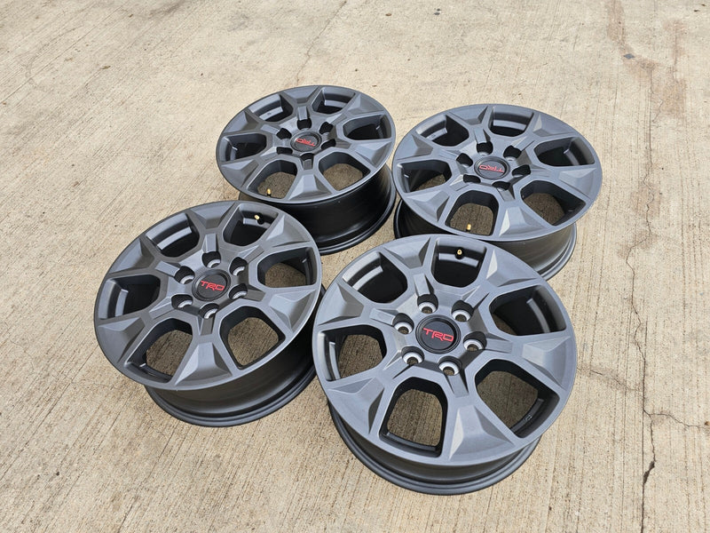 18" Toyota Land Cruiser TRD Tundra Sequoia OEM wheels rims Tacoma GX550 2026 NEW Texas Truck Tire
