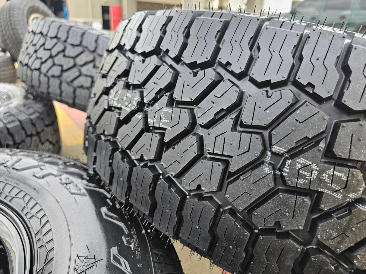 17" Ford F-150 OEM black Tremor rims wheels tires 10339 A/T4 2024 2025 2026 NEW Texas Truck Tire