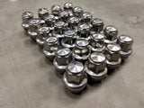 (24) OEM Ford lug nuts Polished F-150 Expedition 14x1.5 2016 2017 2018 2019 2020 Texas Truck Tire