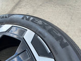 18" Hyundai Santa Fe Cruz OEM wheels rims 52910 Black 2023 2024 2025 2026 Texas Truck Tire