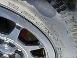 18" AEV SALTA GMC Sierra AT4X Chevy Silverado OEM rims wheels GOODYEAR Texas Truck Tire