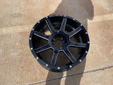 20x9 Ballistic Morax 845 Jeep Wrangler Gladiator rim wheel 5x127 5x5 5x4.5 5x114 Texas Truck Tire