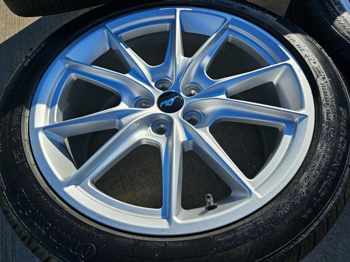 19" Ford Mustang Stealth GT OEM wheels rims 95759 tires 2021 2022 2023 2024 2025 Texas Truck Tire