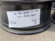 20" Dodge Ram 2500 3500 LARAMIE OEM 2562 CHROME wheels rims NEW Texas Truck Tire