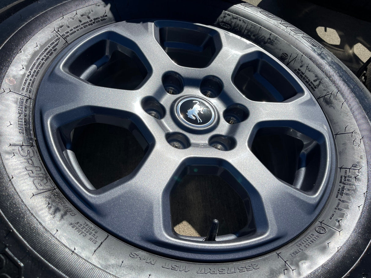 17" Ford Bronco Big Bend wheels rims 10384 OEM Ranger 2023 2024 2025 2026 NEW Texas Truck Tire
