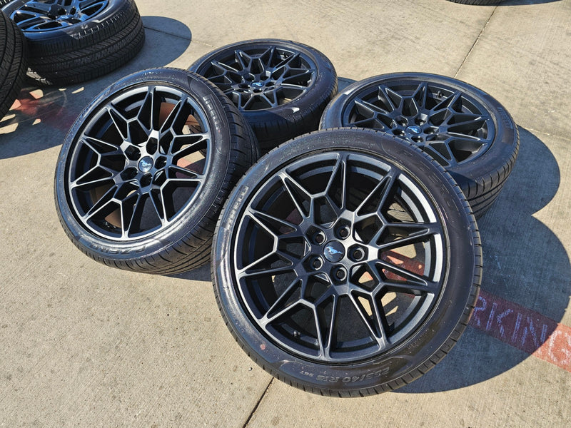 19" Ford Mustang GT Track Pack OEM 10600 10603 wheels rims 2025 2026 2027 NEW Texas Truck Tire