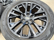 22" GMC Yukon Sierra OEM Chevy Silverado Tahoe 5903 wheels rims 2023 2024 2025 Texas Truck Tire