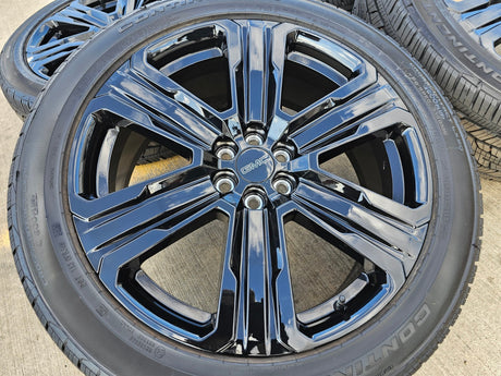 22" GMC Acadia OEM wheels rims Blazer Traverse Buick Enclave XT6 2025 2026 NEW Texas Truck Tire