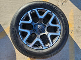 20" Dodge Ram 1500 OEM 94059 Laramie wheel rim 68583860AA Spare 2024 2025 2026 Texas Truck Tire