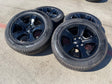 20" Dodge Ram 1500 OEM LIMITED Black 2676 2723 wheels rims PIRELLI A/TR Texas Truck Tire