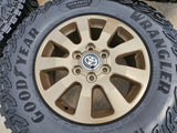 18" Toyota Land Cruiser OEM TRD wheels rims 95952 Tundra Sequoia BRONZE NEW Texas Truck Tire