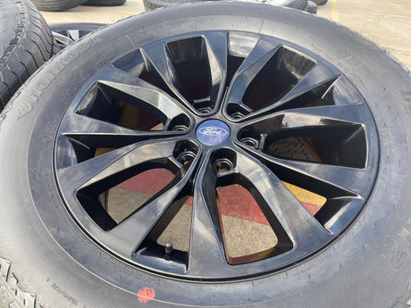 20" Ford F-150 Expedition rims wheels 10003 black OEM tires HANKOOK A/T2 NEW Texas Truck Tire