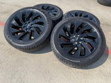 22" Lincoln Navigator OEM 10665 rims wheels BLACK LABEL 2025 2026 MICHELIN NEW Texas Truck Tire