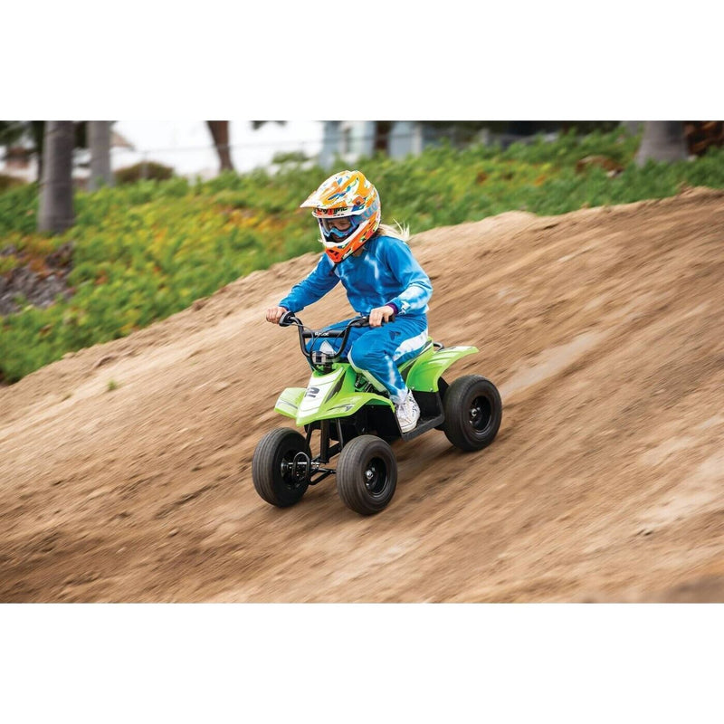 Razor 24V Dirt Quad SX McGrath Electric Ride-On - Green - Boost Motor Abilities