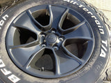 (5) 17" Jeep Wrangler Rubicon OEM 96226 wheels rims Gladiator BFG KO2 NEW 2026 Texas Truck Tire