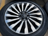 22" Lincoln Navigator OEM 10178 rims wheels BLACK LABEL 2020 2021 2022 2023 2024 Texas Truck Tire