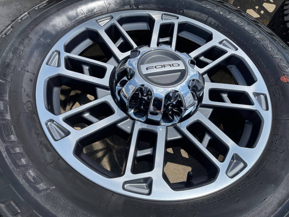 20" Ford F-250 F-350 OEM 10302 10483 LIMITED wheels rims 2024 2025 2026 Texas Truck Tire