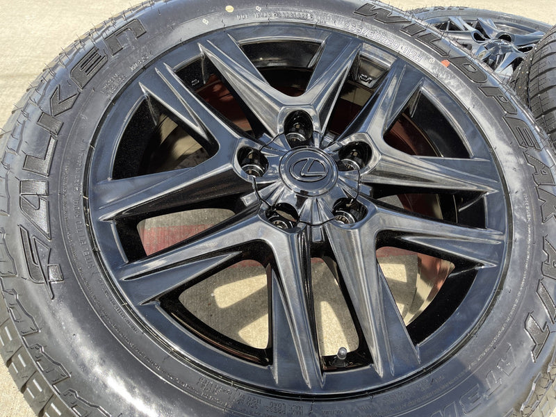 20" Lexus LX570 Toyota Land Cruiser OEM 74280 wheels rims FRESH NICE RARE NEW Texas Truck Tire
