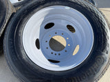19.5" Ford F-450 Dually F-550 rims wheels RAM 4500 OEM 10x225 CONTINENTAL NEW Texas Truck Tire