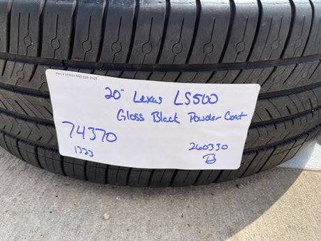 20" Lexus LS500 LC500 OEM wheels rims 74370 LS500H TX350 MICHELIN DISCOUNTED Texas Truck Tire