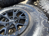 17" Ford F-150 Raptor R OEM BEADLOCK 10460 rims wheels 37" tires BFG Texas Truck Tire