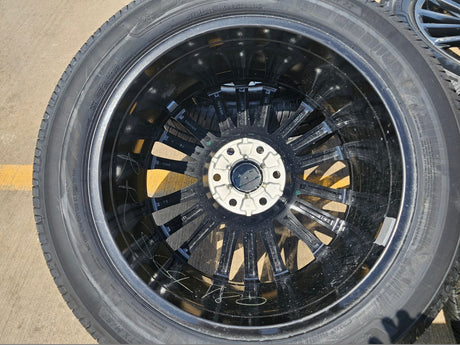 22" Cadillac Escalade V Platinum OEM 4883 95479 wheels rims MICHELIN NEW Texas Truck Tire
