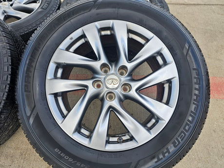 18" Infiniti QX60 FX35 FX45 JX35 Nissan Pathfinder OEM 73760 71564 wheels rims Texas Truck Tire