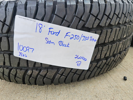 18" Ford F-250 F-350 TREMOR OEM rims wheels 10097 tires NEW MICHELIN A/T2 Texas Truck Tire