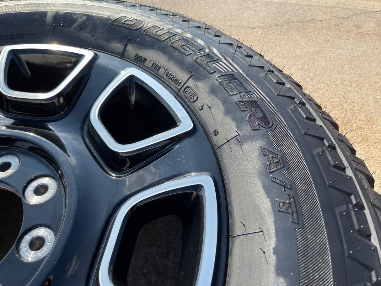 20" Ford F-250 F-350 OEM Lariat Platinum wheel rim 10486 tire 2025 2026 NEW Texas Truck Tire