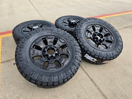 20" Ford F-250 F-350 OEM Limited Tremor 10487 wheels rims 2024 2025 2026 NEW Texas Truck Tire