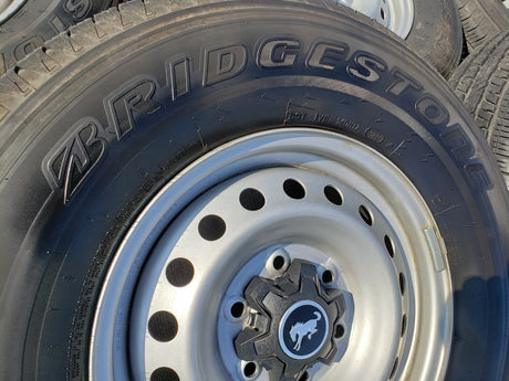 16" Ford Bronco steel wheels rims tires 10226 Ranger 2022 2023 2024 2025 Texas Truck Tire