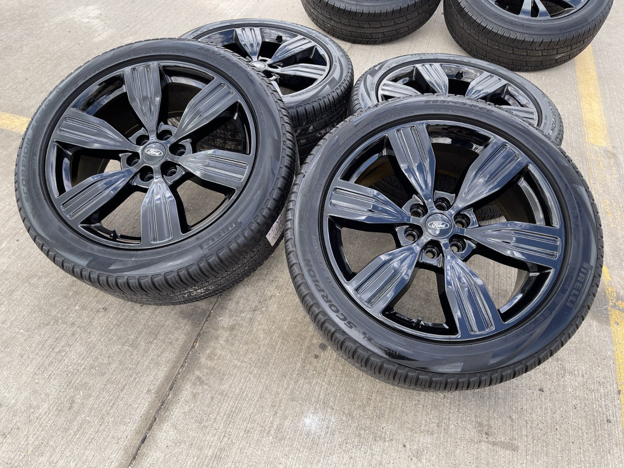 22" Ford F-150 LIMITED OEM rims wheels 10442 Expedition 2023 2024 2025 2026 NEW Texas Truck Tire