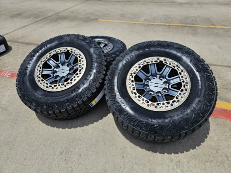 18" Hummer Grazen beadlock EV HEV 2500 OEM wheels rims 2023 2024 2025 2026 NEW Texas Truck Tire