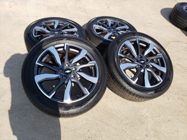 19" Chevy Equinox Trailblazer OEM wheels rims 14063 tires Terrain NEW Texas Truck Tire