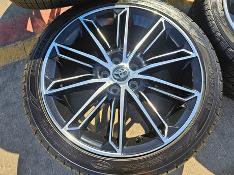 19" Toyota Avalon Camry OEM black wheels rims 75234 Lexus GOODYEAR Texas Truck Tire
