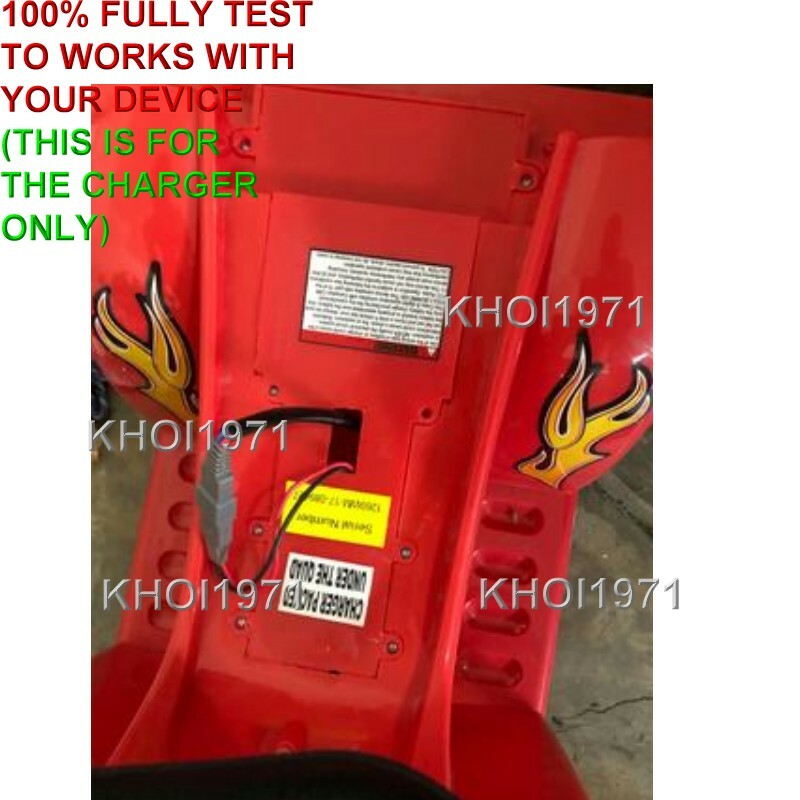 6V AC Wall Charger Adapter for Disney Pixar Cars 3 Lightning McQueen 95 Ride-On Toy