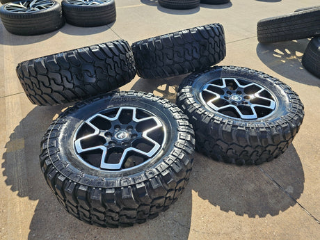 18" Ford Ranger Bronco wheels rims 95213 tires 2022 2023 2024 2025 33" Texas Truck Tire