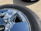 20" Chevy Silverado Tahoe Suburban chrome OEM 5417 wheel rim tire Texas Truck Tire