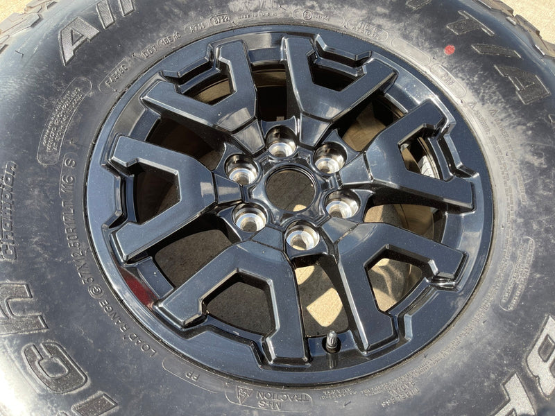 17" Ford F-150 Raptor Bronco OEM 10461 rim wheel spare 2024 2025 2026 BFG 37" Texas Truck Tire