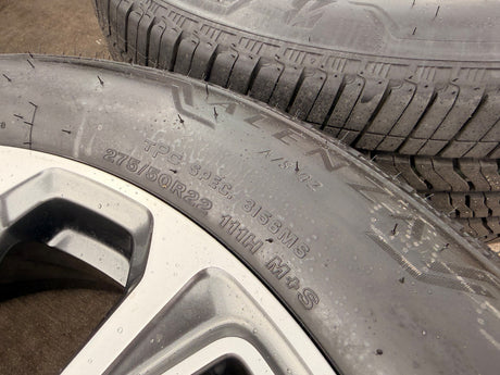 22" GMC Yukon Sierra DENALI OEM wheels rims Tahoe tires 2024 2025 2026 NEW Texas Truck Tire