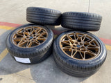 19" Ford Mustang GT Track Pack OEM 10600 10603 Bronze wheels rims 2026 2027 NEW Texas Truck Tire