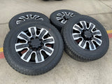 20" GMC Sierra DENALI ULTIMATE 2500 3500 OEM 5958 14138 wheels rims BRIDGESTONE Texas Truck Tire
