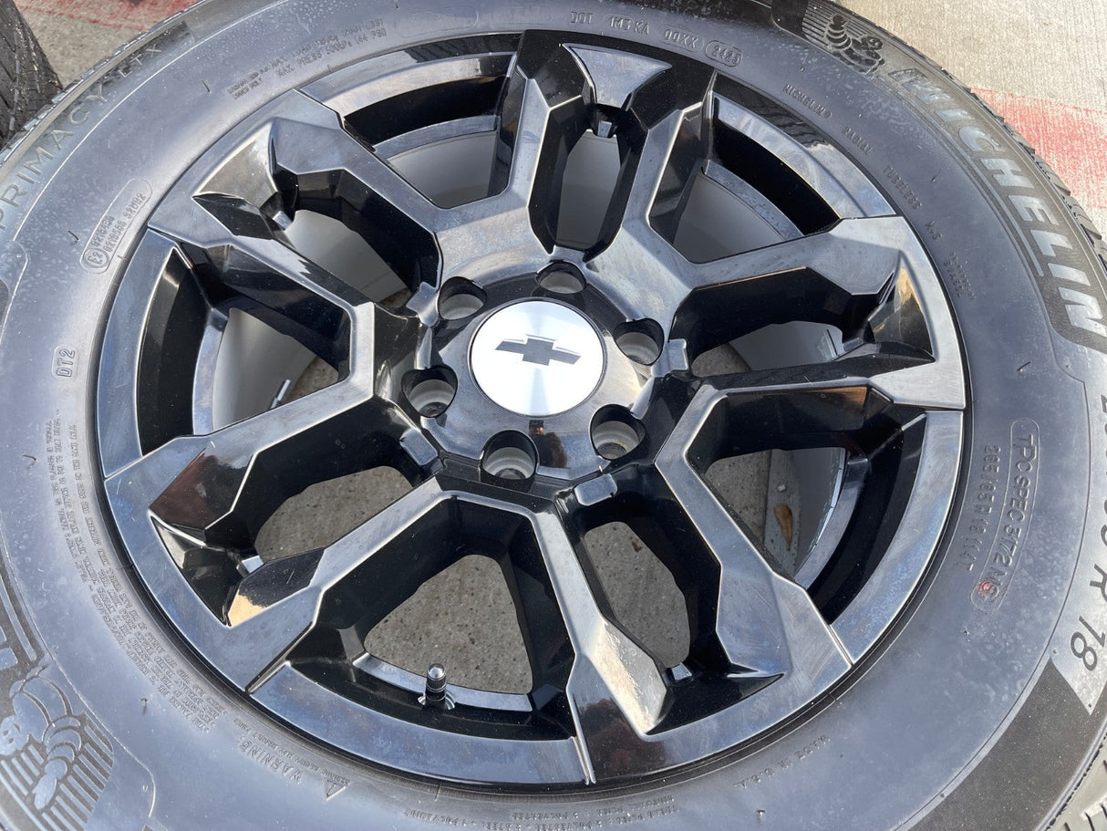 18" Chevy Silverado Suburban Tahoe OEM 14091 wheels rims GMC MICHELIN Texas Truck Tire