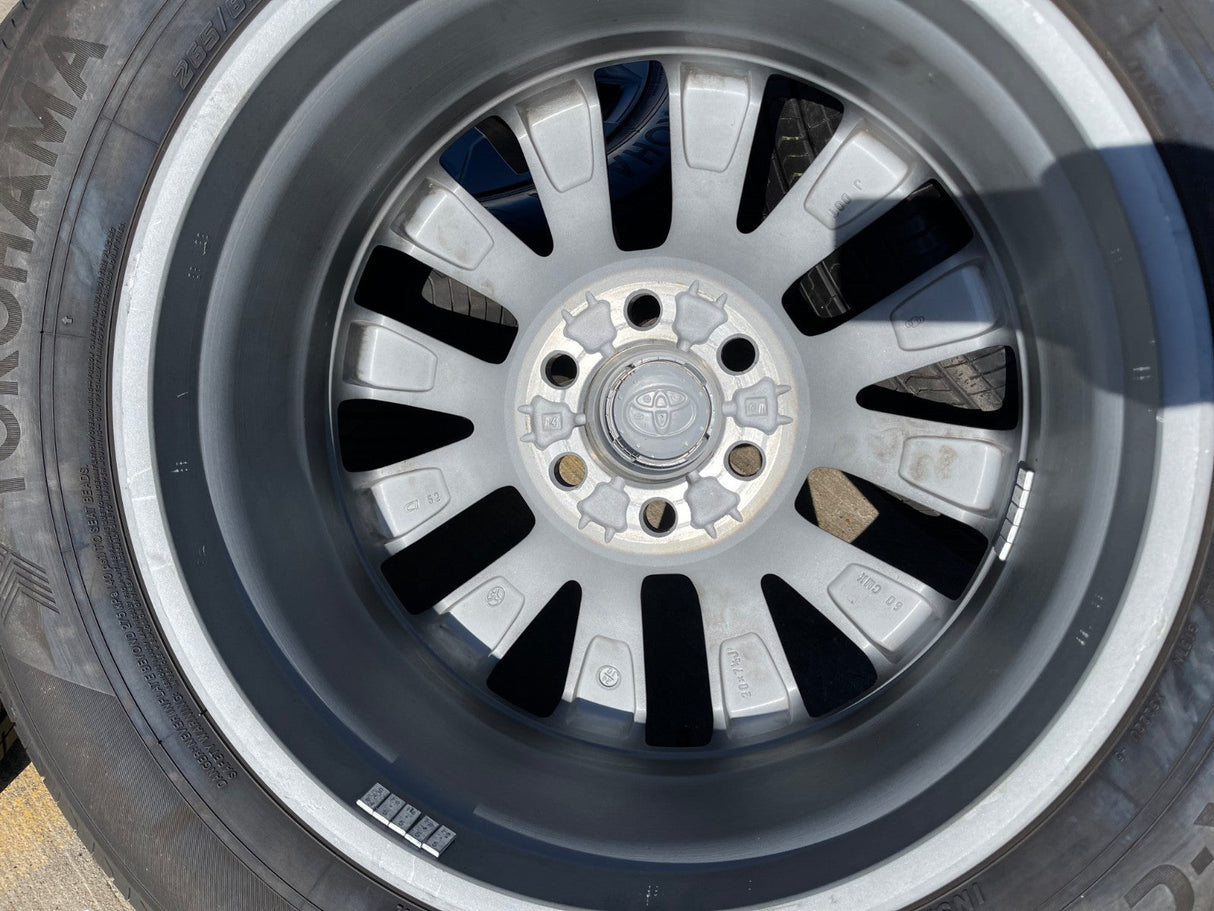 (5) 20" Toyota Land Cruiser OEM wheels rims 94057 Tundra Sequoia 2024 2025 2026 Texas Truck Tire