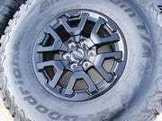 17" Ford F-150 Raptor Bronco OEM rims wheels BFG 10461 tires 2025 2026 BFG NEW Texas Truck Tire