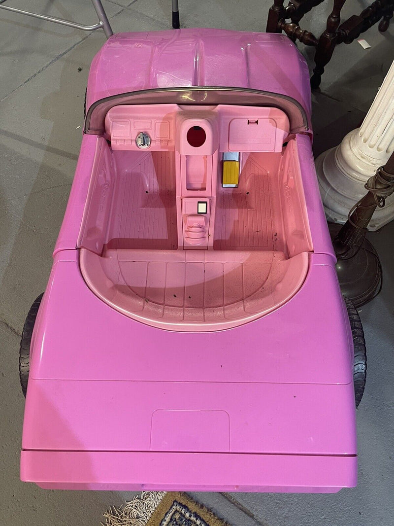 1988 BARBIE CORVETTE Classic Edition ~ Ride-On Toy Car #85350