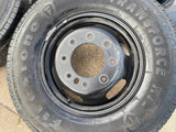 17" Dodge Ram 3500 Dually Laramie 8x200 wheels rims 2703 2704 OEM DISCOUNTED Texas Truck Tire